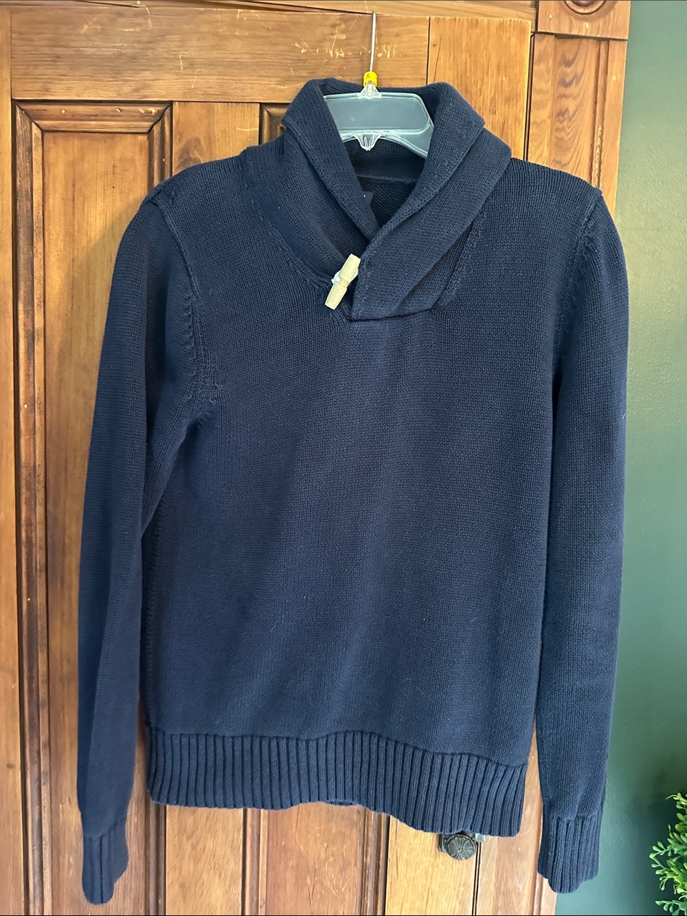 Bonobos Navy Turtleneck Toggle Sweater